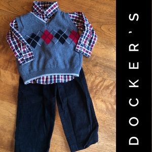 18 month Dockers 3 piece set